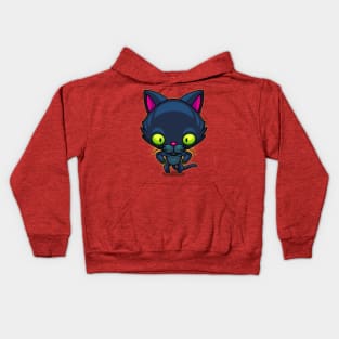 Black Cat Kids Hoodie